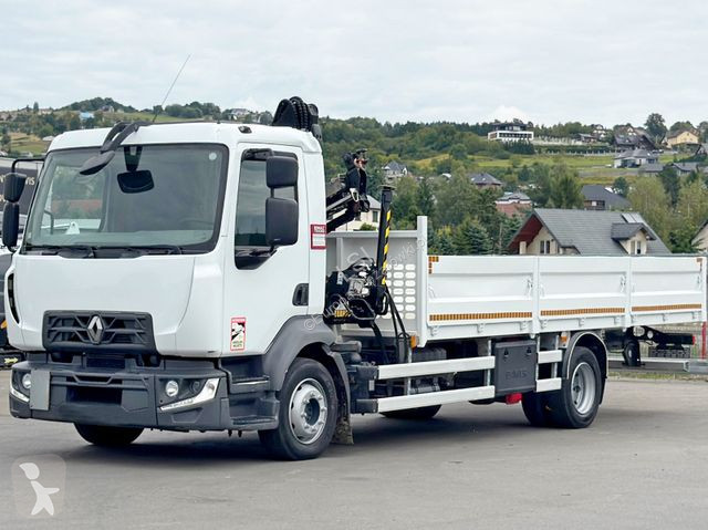 Kamion Renault D12.210 * HIAB 066 CL * TOPZUSTAND