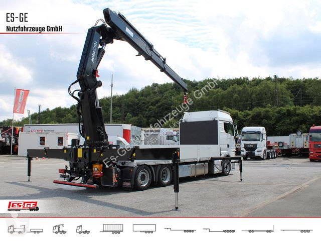 Camion MAN TGX 6x2-4 LL CH mit MKG HLK531 a5