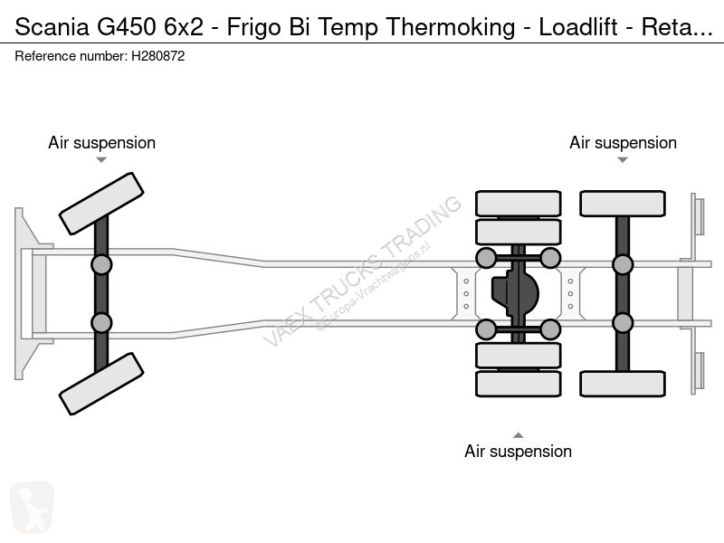 Kamion Scania G450 6x2 - Frigo Bi Temp...