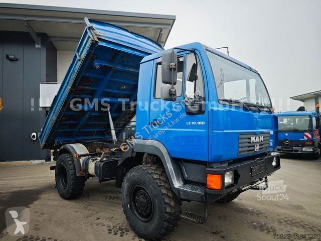 Camion MAN LE 10.180 / 4X4 ALLRAD / German /...