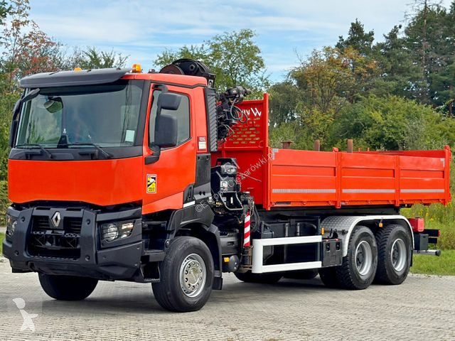 Kamion Renault K 380 * HIAB 144 BS - 3 HIDUO +...