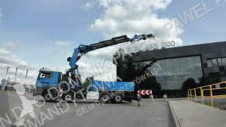 Camion MAN TGA 35.480 8x4 H PALFINGER PK 150002...