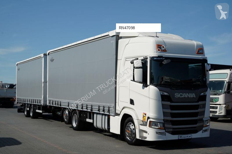 Camion remorque Scania R 450 / ZESTAW TANDEM...