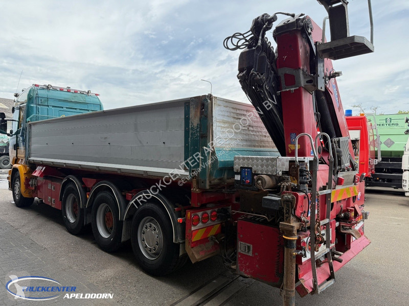 Camion Scania 580 V8 8x4 eduction axles, HMF...