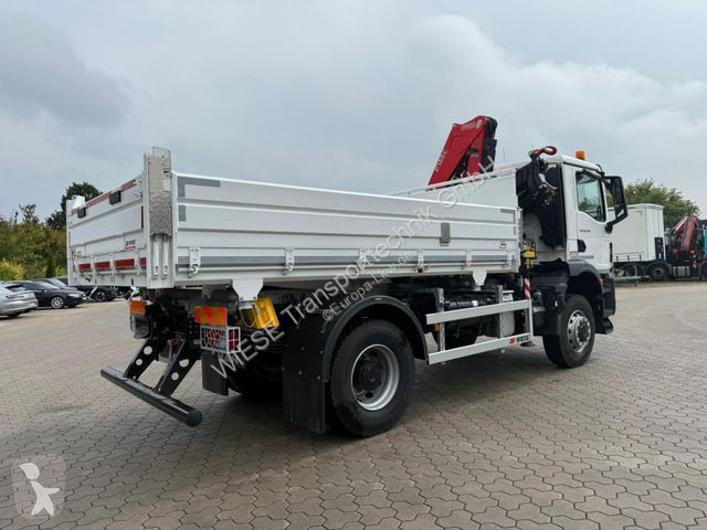 Camion MAN 4x4 mit Fassi Ladekran Sofort Verfügbar