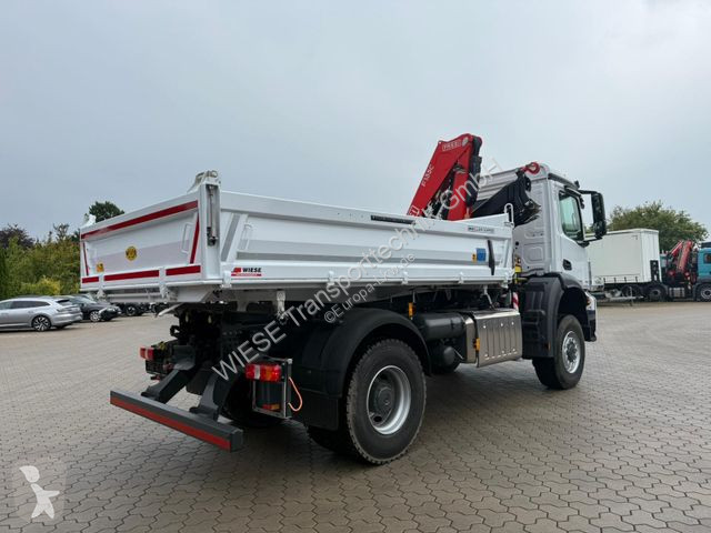Kamion Mercedes 1835 4x2 Meiller Fassi F135...
