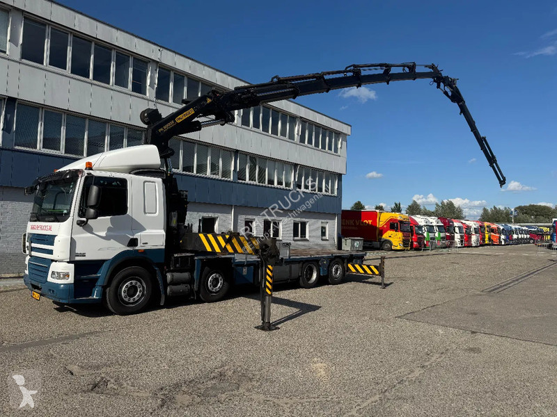 Camion DAF 85410 8X2 EURO 5 PALFINGER PK60002 +...