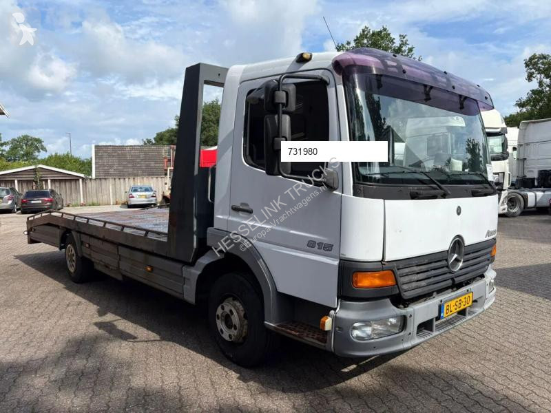 Camion Mercedes 815 Machinery transport NL...