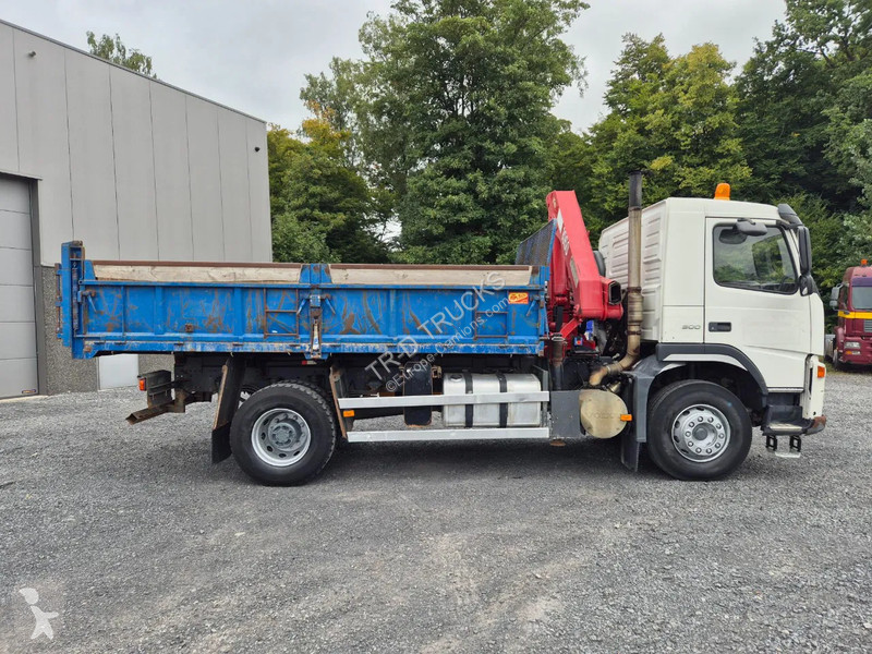 Camion Volvo FM 9.300 TIPPER - HMF 1060K3 CRANE