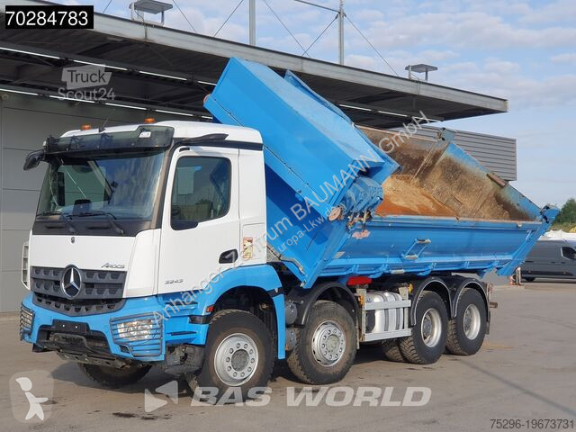 Kamion Mercedes 3243 8X4 14m3 2-side tipper...