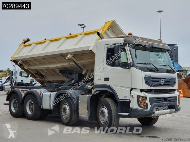 Camión Volvo FMX 460 8X4 12m3 Meiller Tipper...
