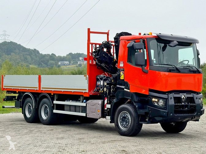 شاحنة Renault K 380 * HIAB 166 BS-3 HIDUO +...