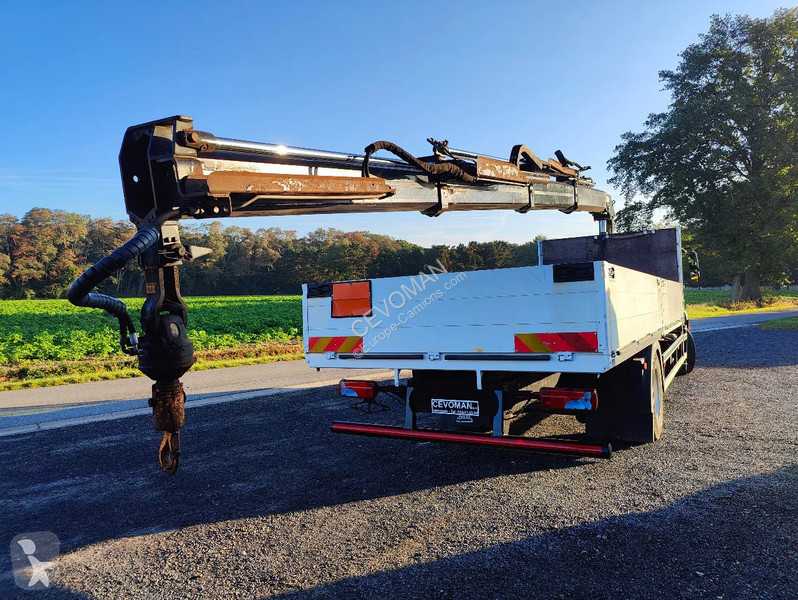شاحنة MAN 18.250 Open box + HIAB 166-3