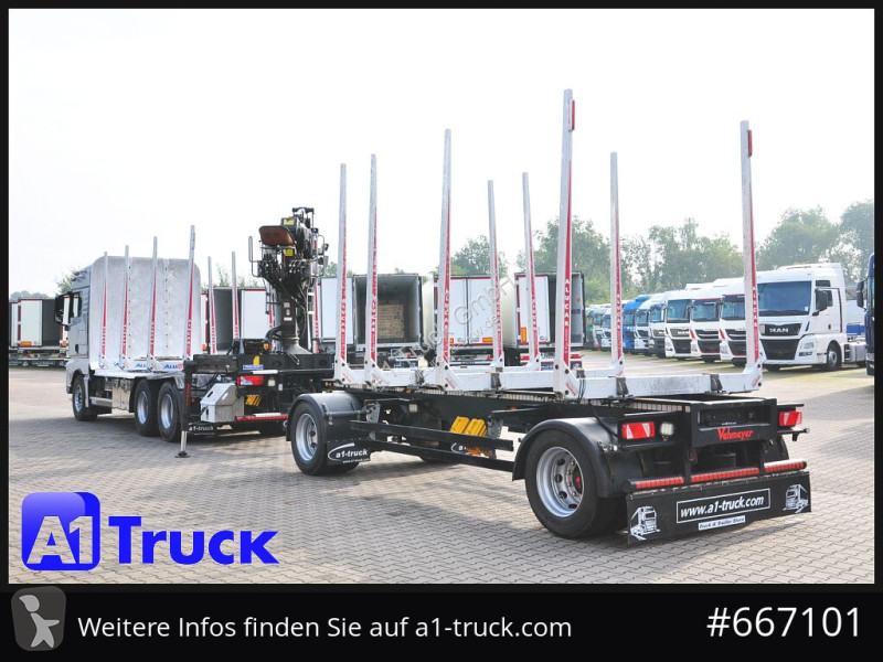 شاحنة MAN TGX 26.480, Holz Kesla 2109, 6x4,
