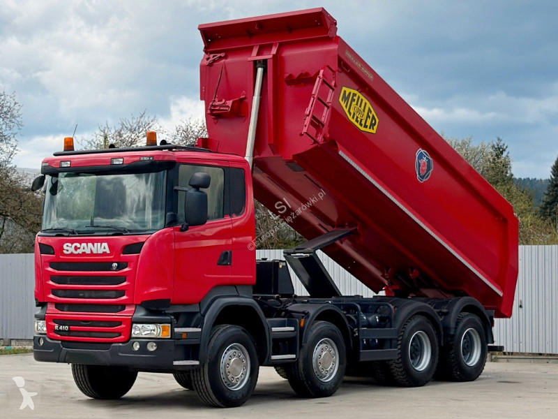 شاحنة Scania R 410 * Kipper * TOZUSTAND / 8x4
