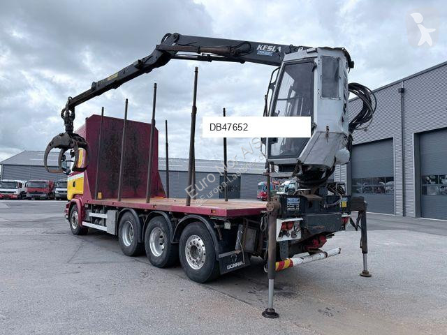 Camión Scania R580 V8 8x4*4 Crane Kesla 21127 /...