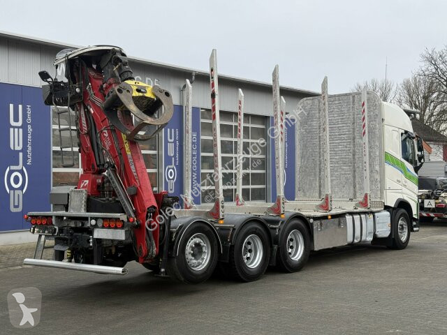 شاحنة مقطورة Volvo FH 510 8x4 Holztransporter...