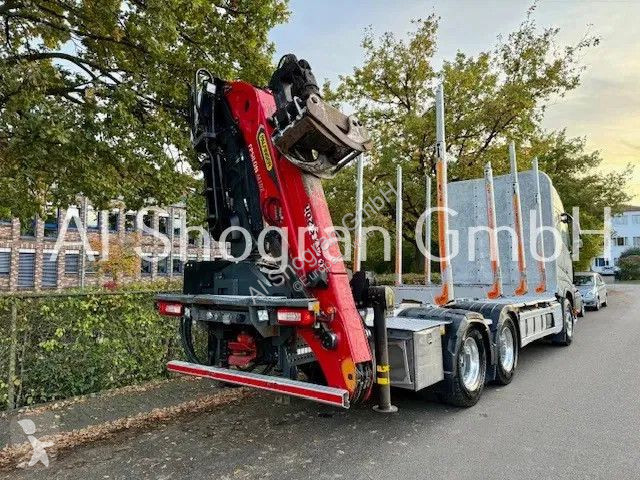 شاحنة Volvo 500 6x4 / Kran Epsilon M10Z / Eu6
