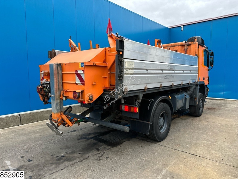 Mercedes 1832 4X4, Grit spreader, Snow plough,...