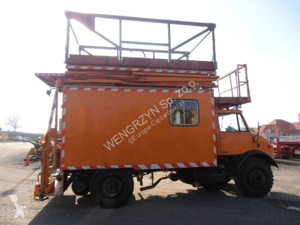 شاحنة Unimog PODNOŚNIK KZW MPK POGOTOWIE SIECIOWE