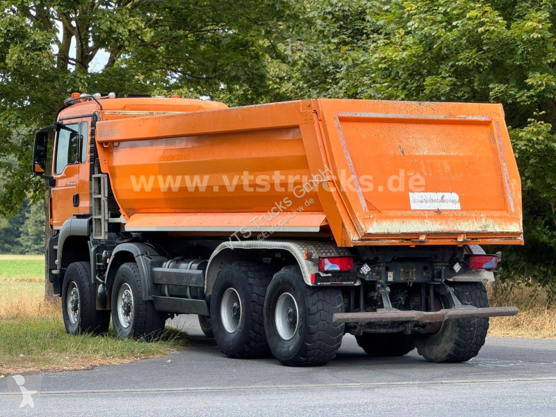 شاحنة MAN 41.500 8x8 Blatt/Blatt Meiller Klima