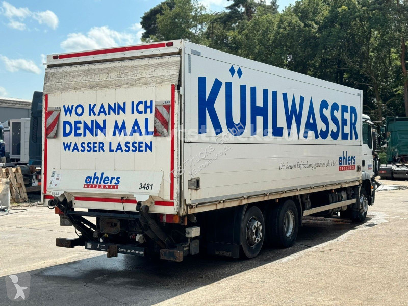 شاحنة MAN 22.250 Getränkewagen mit Ladebordwand...