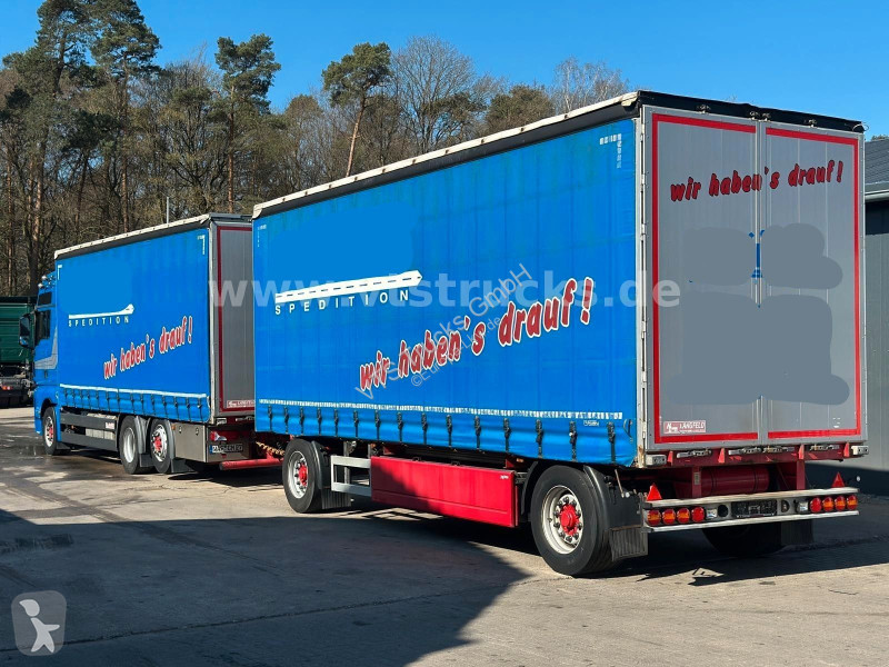 شاحنة مقطورة MAN TGX 6x2 + Langfeld LPA18L...