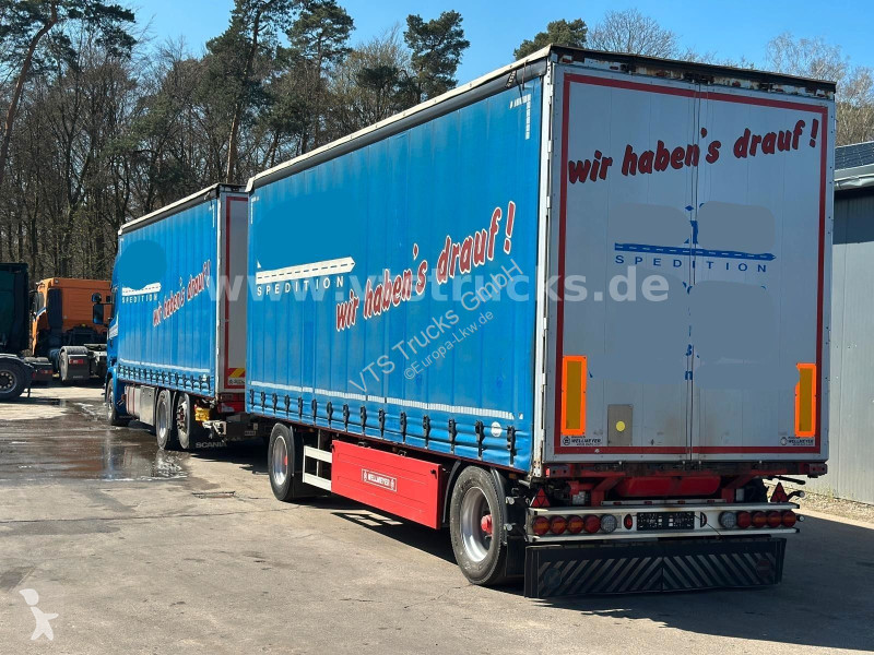 شاحنة مقطورة Scania R450 6x2 + Wellmeyer...