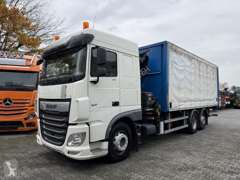 شاحنة DAF XF480 6X2*4 Kran Hiab X-HiDuo 188