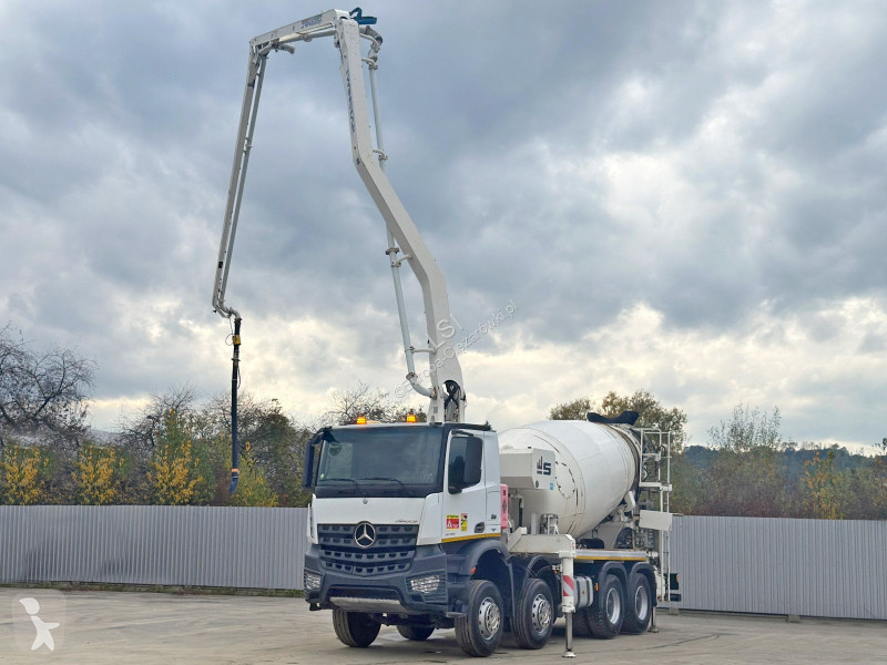 Beton Mercedes AROCS 3743 * Betonpumpe + FUNK *...