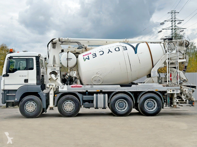 Камион MAN 35.400 BETONPUMPE * 8x4 / TOPZUSTAND