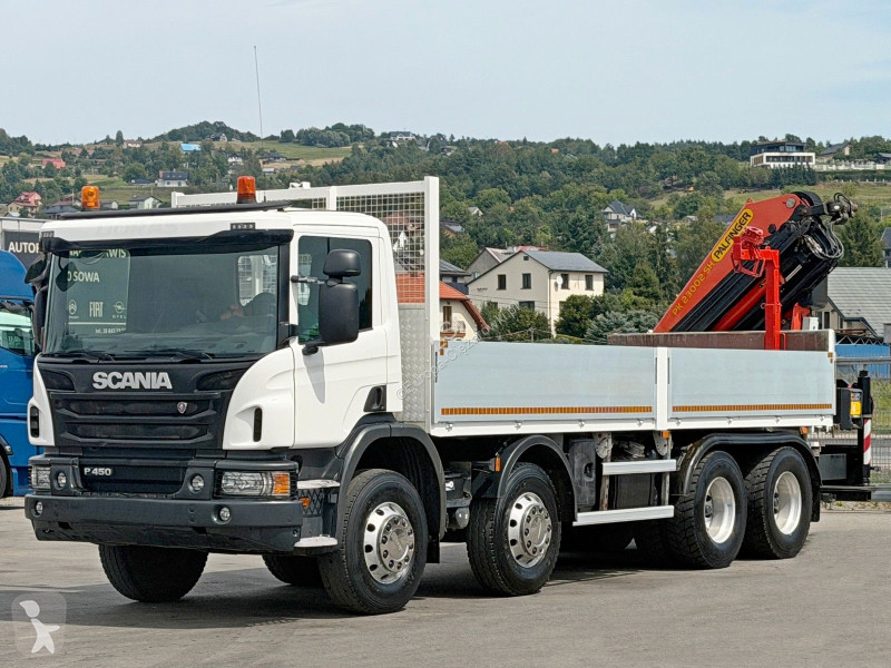 شاحنة Scania 450* RITSCHE 6,90m * K 23002- SH C...
