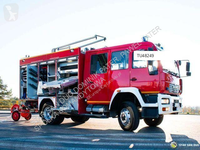 شاحنة MAN L 80 4x4 Straż Pożarna Firetruck...