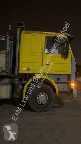 شاحنة Scania R 112 M 2 SEITENKIPPER KRAN