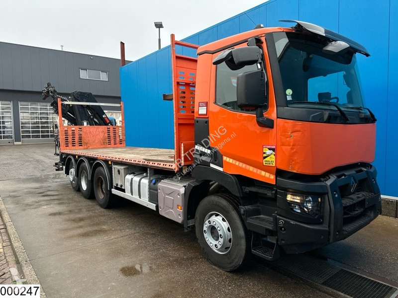 شاحنة Renault C 430 8X4, EURO 6, HIAB, X-HIDUO...