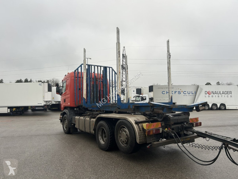 شاحنة Scania R440 6x2 Abroller, Schalter...