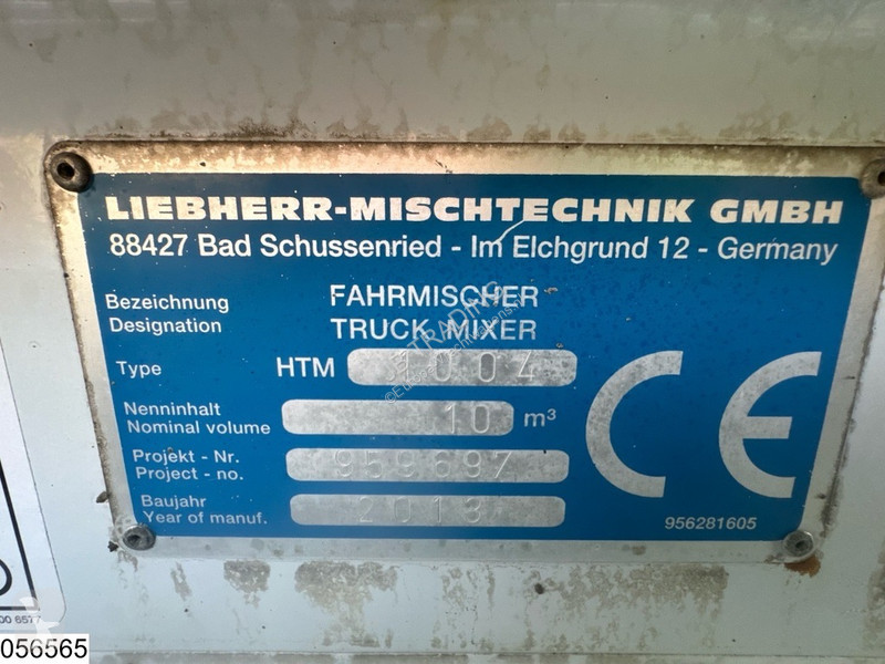 شاحنة مفصلية Mercedes Betonmixer 10m3