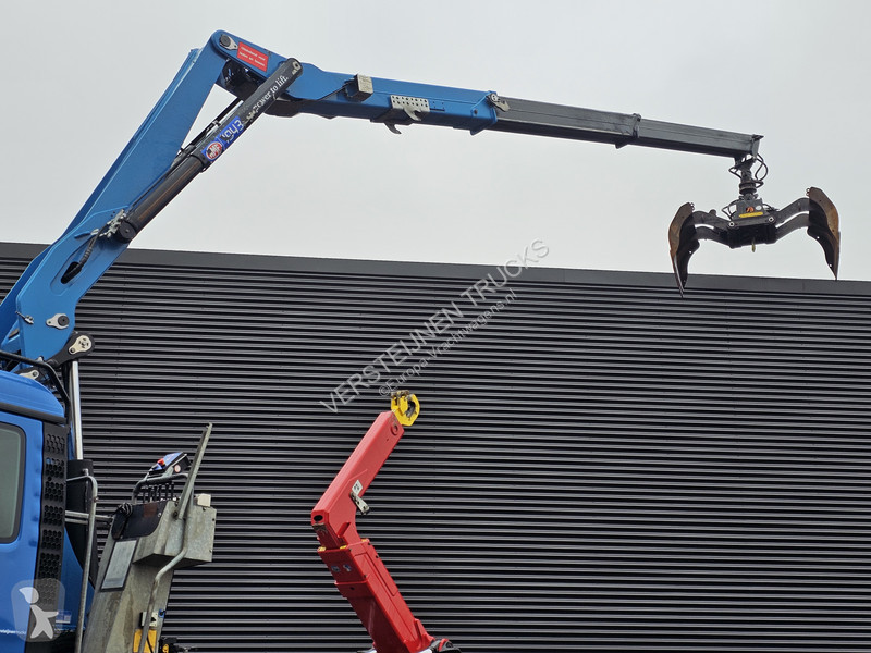 شاحنة MAN 47.440 BBL / 10X4 HOOKLIFT + Z CRANE