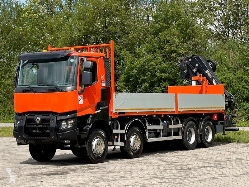 شاحنة Renault K 430 * HIAB 211 EP - 5 HIDUO+...