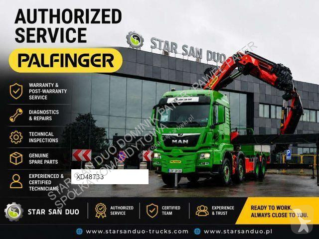 شاحنة Mercedes ACTROS 4151 8x4 Palfinger PK...
