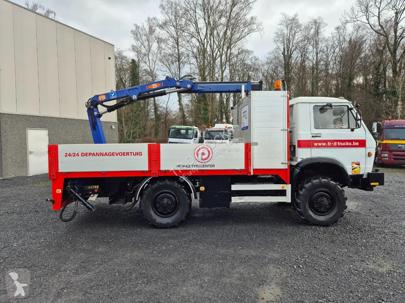 شاحنة MAN 4X4 - QUARRY TRUCK - CRANE PM - ONLY...