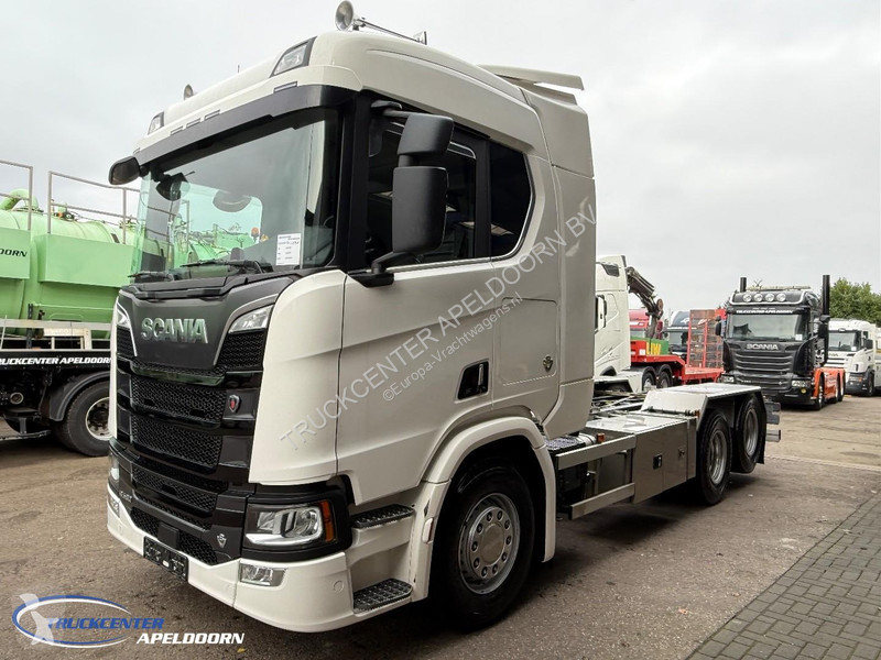 شاحنة Scania R580 V8 NS Retarder, 9000 kg Front...