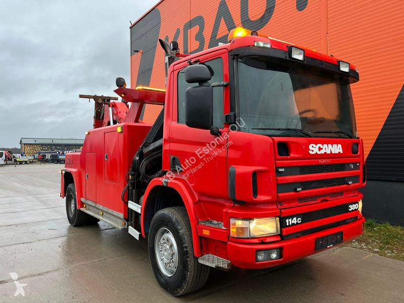شاحنة Scania 4x4 BRO WRECKER / 2x WINCH 10 + 30...
