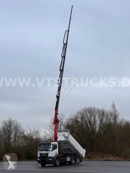 شاحنة MAN 26.520 6x4H-4 BL Meiler + HMF 2320...