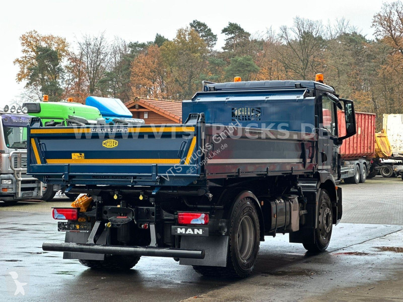 شاحنة MAN 15.320 4x2 Blatt-Luft Meiller-Aufbau...