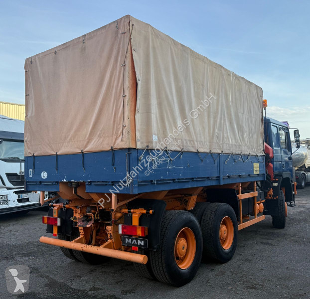 شاحنة MAN 6X6 Rotzler Winde Palfinger Kran