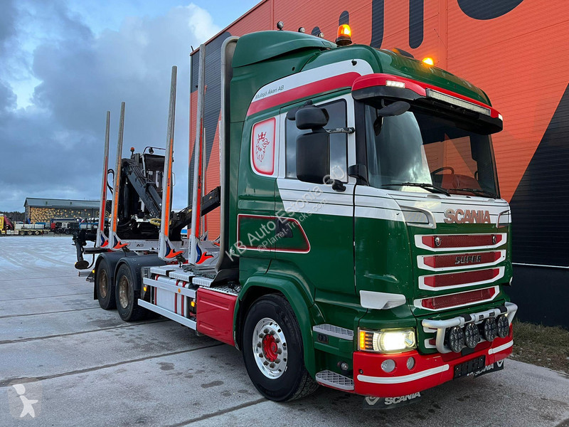 شاحنة Scania R 580 6x4 OGIFT F96S79 / RETARDER