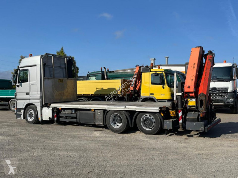شاحنة Mercedes Actros 2541 Pritsche Heckkran...