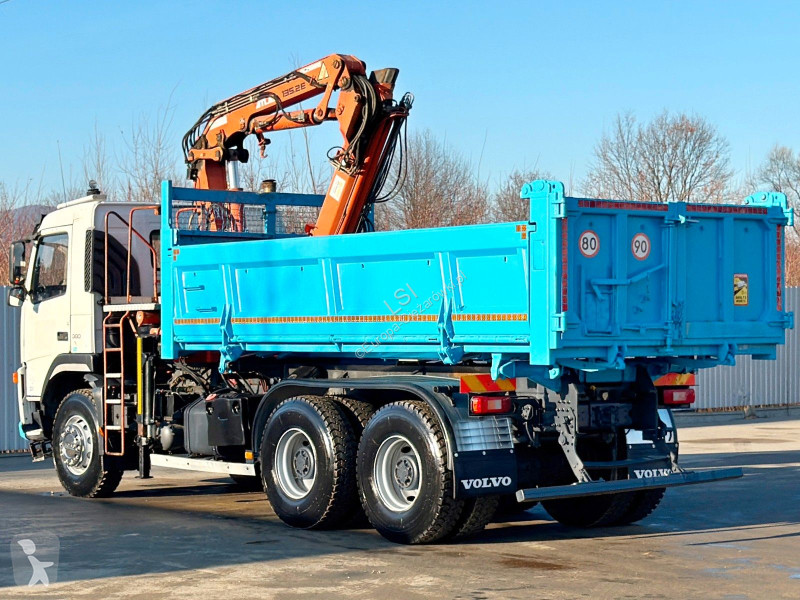 شاحنة Volvo 380 Kipper 5,10 m * ATLAS TEREX...