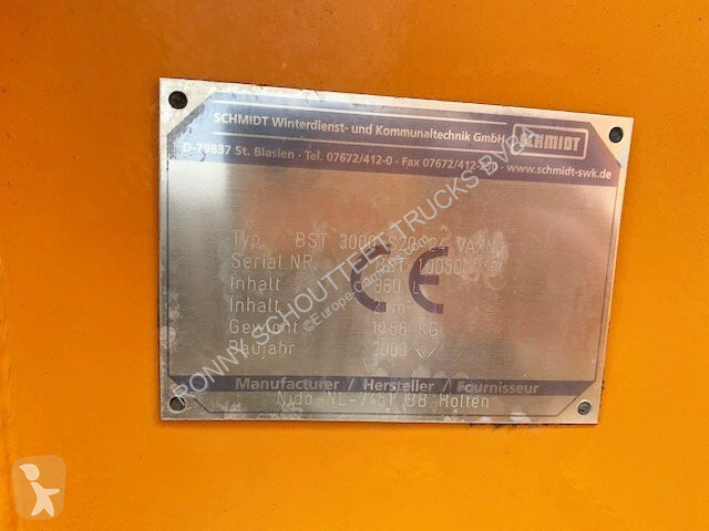 Attrezzature automezzi pesanti Schmidt BST 3000...